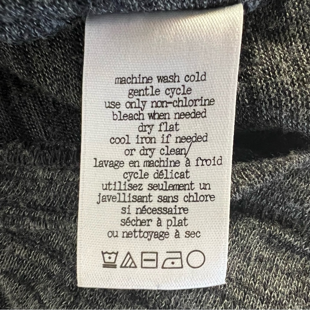 Rag & Bone Open Back Heathered Top - image 5